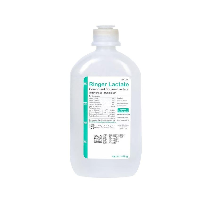 Ringer Lactate Solution 500 ml