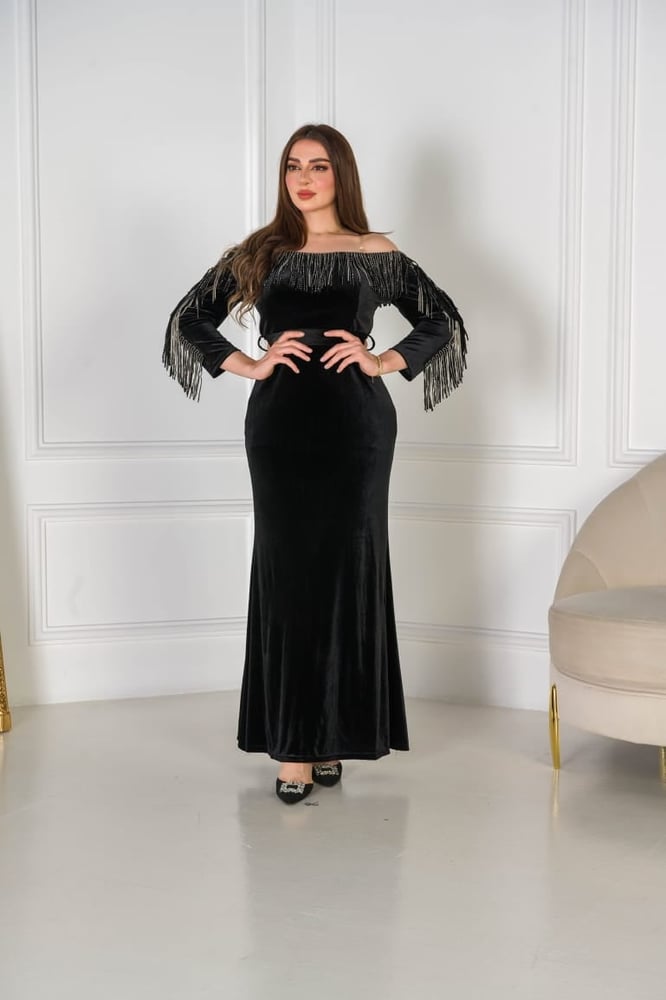 فستان سهره مخمل