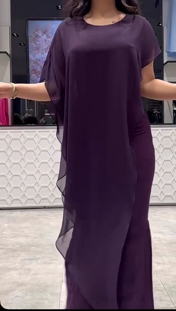 جلابيه شيفون  ناعمه