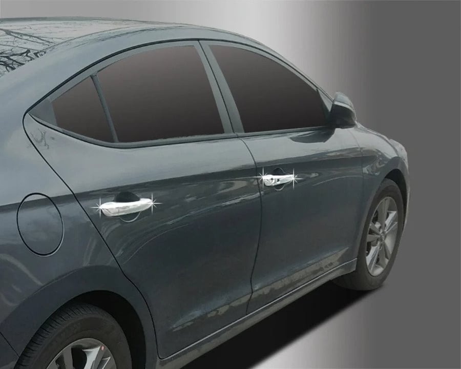 Chrome handle covers for Hyundai Elantra 2019 - 2021