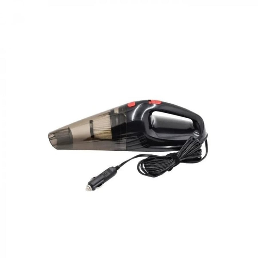 Electric car vacuum cleaner operating with rotary motion