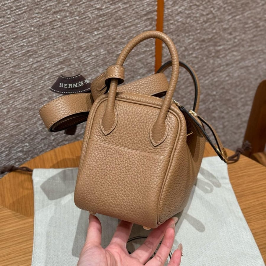 ارميز ليندي Lindy mini مقاس 19cm لون الهاردوير ذهبي