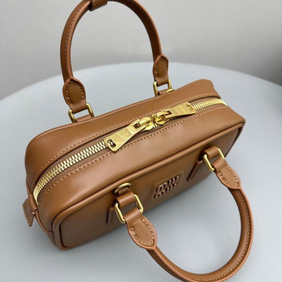 Miu Miu Arcadie leather regular bag