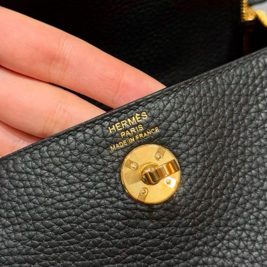 ارميز ليندي Lindy mini مقاس 19cm لون الهاردوير ذهبي