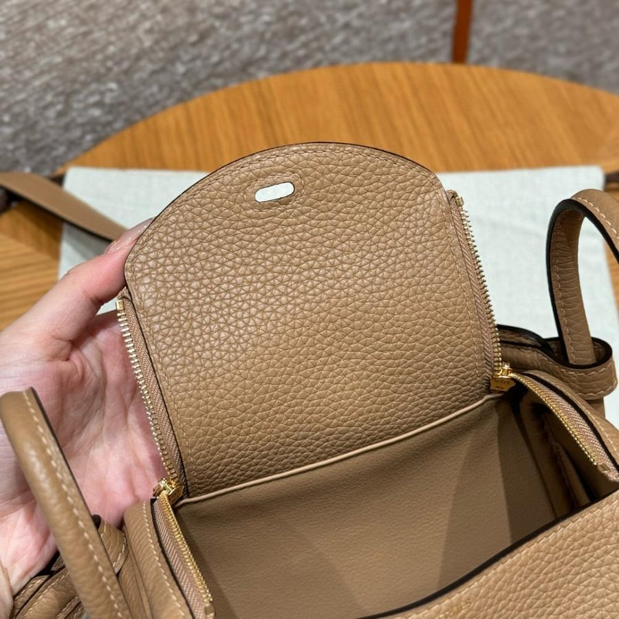 ارميز ليندي Lindy mini مقاس 19cm لون الهاردوير ذهبي