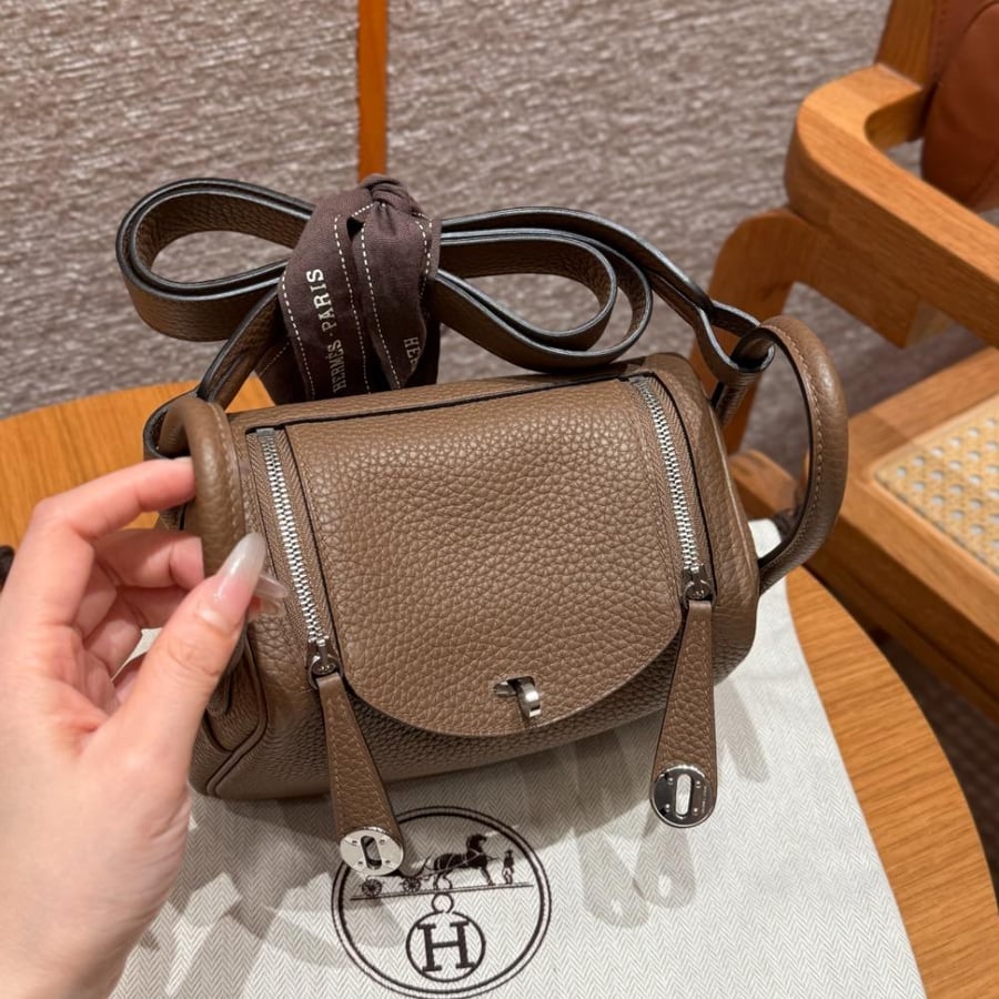 ارميز ليندي Lindy mini مقاس 19cm لون الهاردوير (فضي)