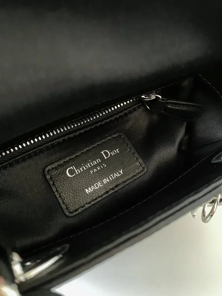 Mini Lady Dior Bag مقاس ميني (كريستال)