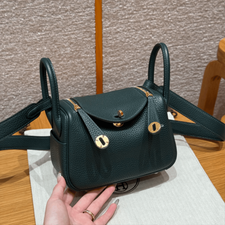 ارميز ليندي Lindy mini مقاس 19cm لون الهاردوير ذهبي