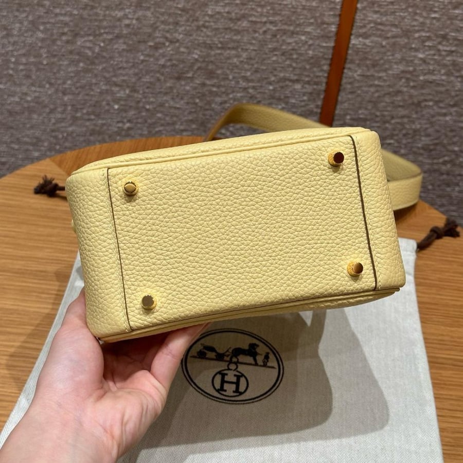ارميز ليندي Lindy mini مقاس 19cm لون الهاردوير ذهبي