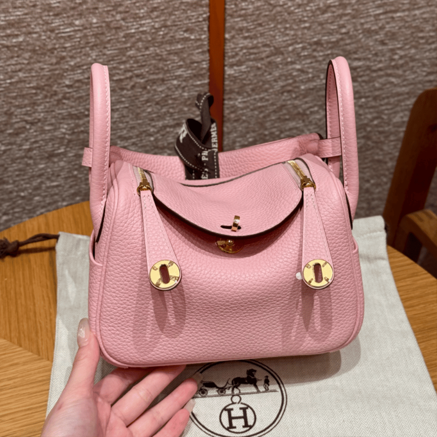 ارميز ليندي Lindy mini مقاس 19cm لون الهاردوير ذهبي