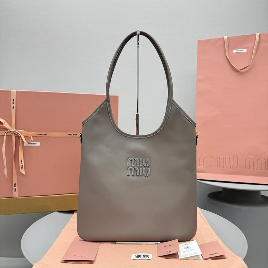 Miu Miu IVY leather regular bag