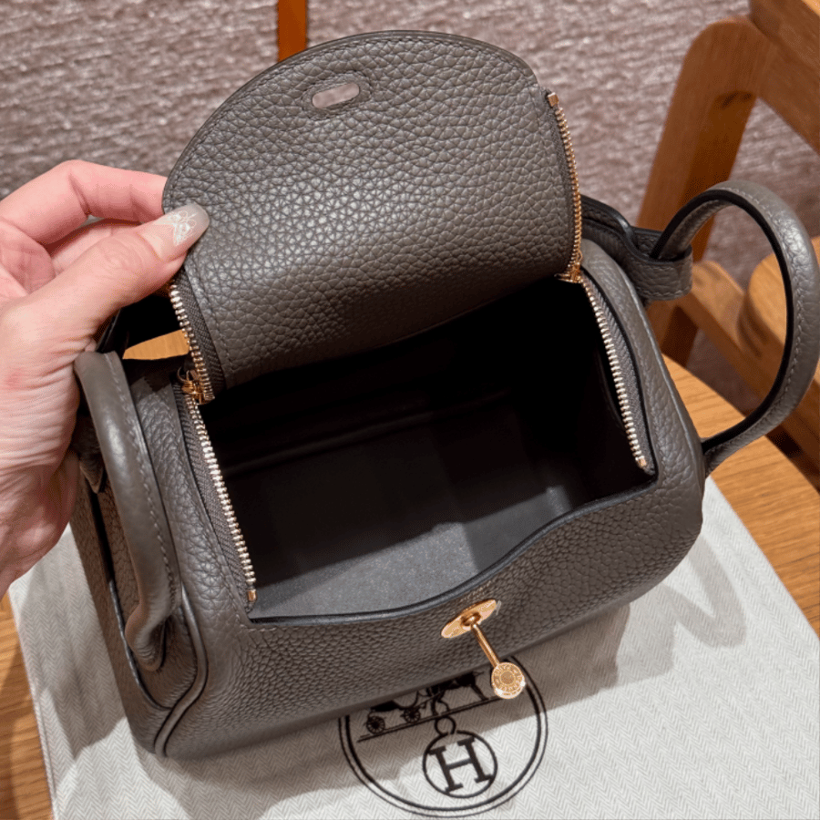 ارميز ليندي Lindy mini مقاس 19cm لون الهاردوير ذهبي