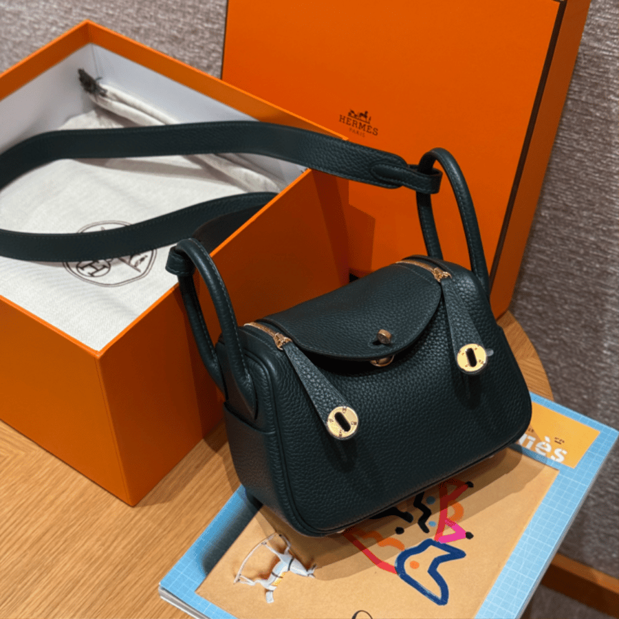 ارميز ليندي Lindy mini مقاس 19cm لون الهاردوير ذهبي