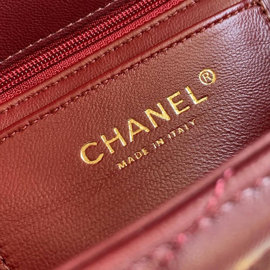 CHANEL Top Handle small Flap