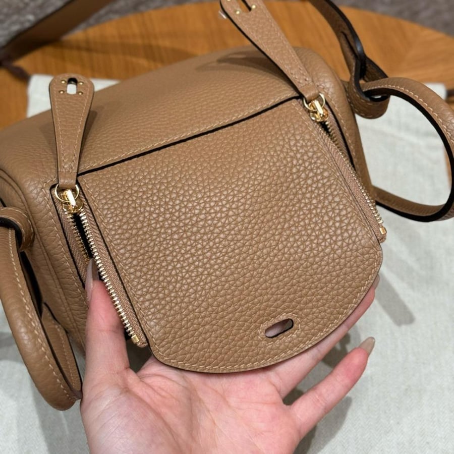 ارميز ليندي Lindy mini مقاس 19cm لون الهاردوير ذهبي