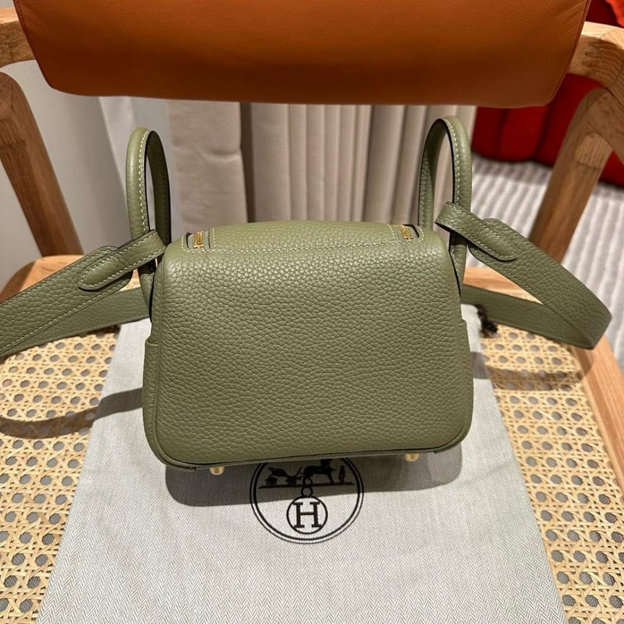 ارميز ليندي Lindy mini مقاس 19cm لون الهاردوير ذهبي