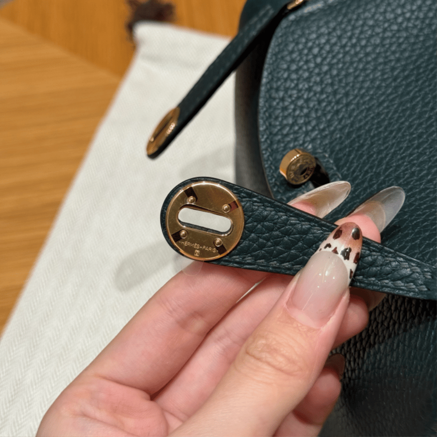 ارميز ليندي Lindy mini مقاس 19cm لون الهاردوير ذهبي