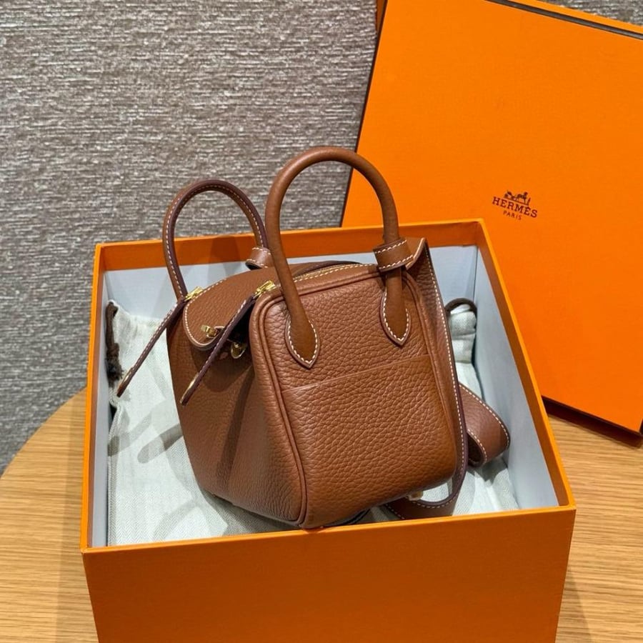 ارميز ليندي Lindy mini مقاس 19cm لون الهاردوير ذهبي