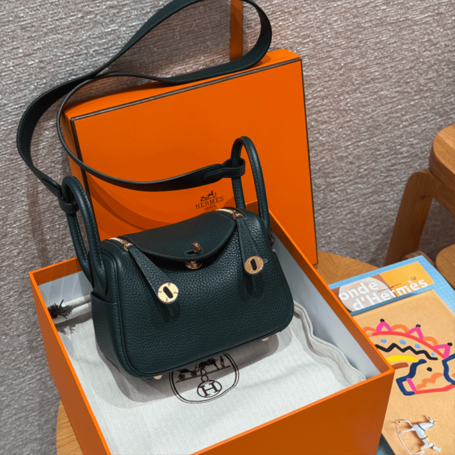 ارميز ليندي Lindy mini مقاس 19cm لون الهاردوير ذهبي