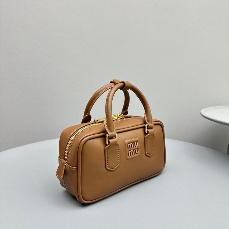 Miu Miu Arcadie leather regular bag