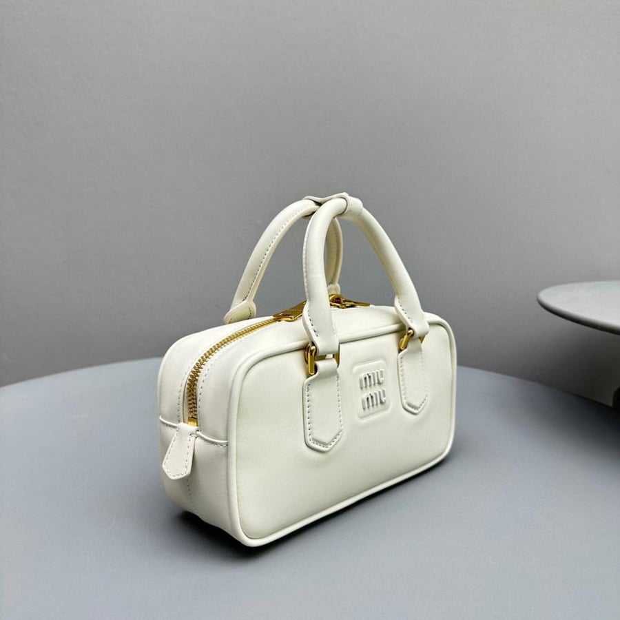 Miu Miu Arcadie leather regular bag