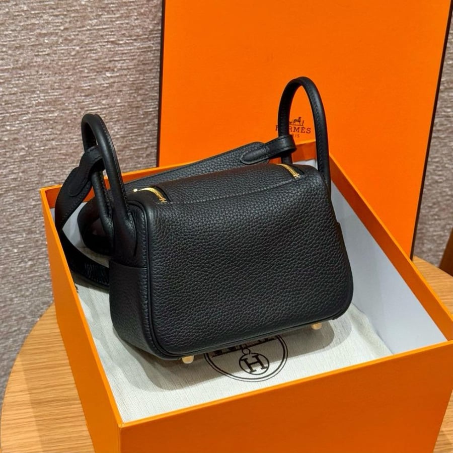 ارميز ليندي Lindy mini مقاس 19cm لون الهاردوير ذهبي