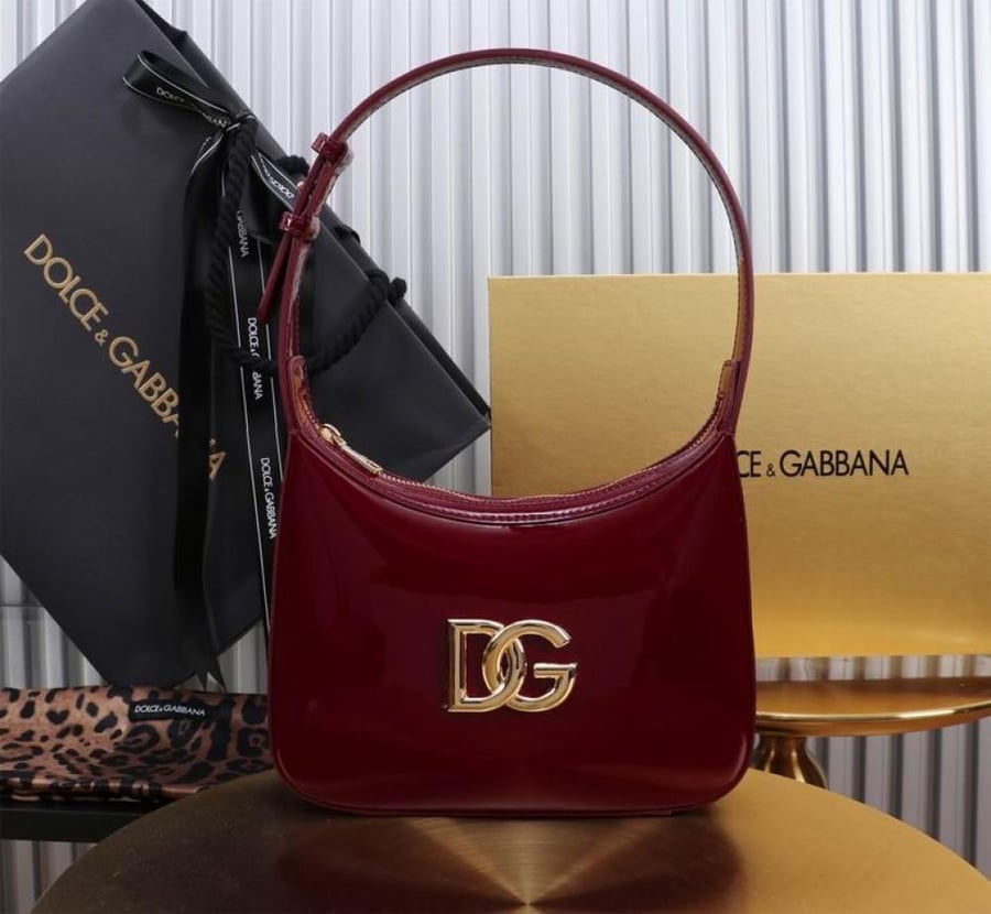 دولتشي شنطة 3.5 shoulder bag لامع