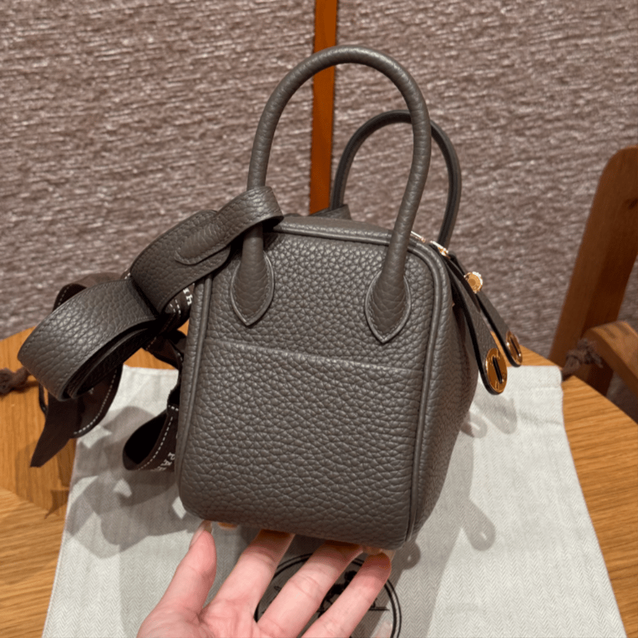 ارميز ليندي Lindy mini مقاس 19cm لون الهاردوير ذهبي