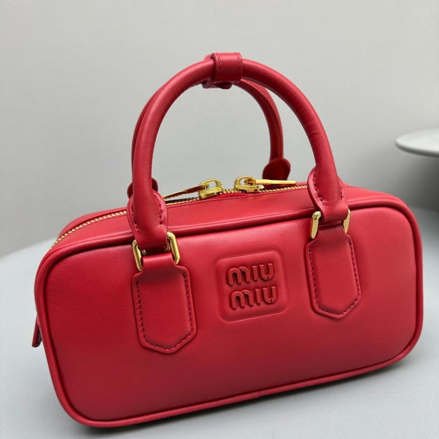 Miu Miu Arcadie leather regular bag