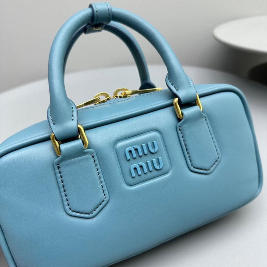 Miu Miu Arcadie leather regular bag
