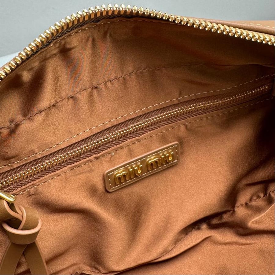 Miu Miu Arcadie leather regular bag