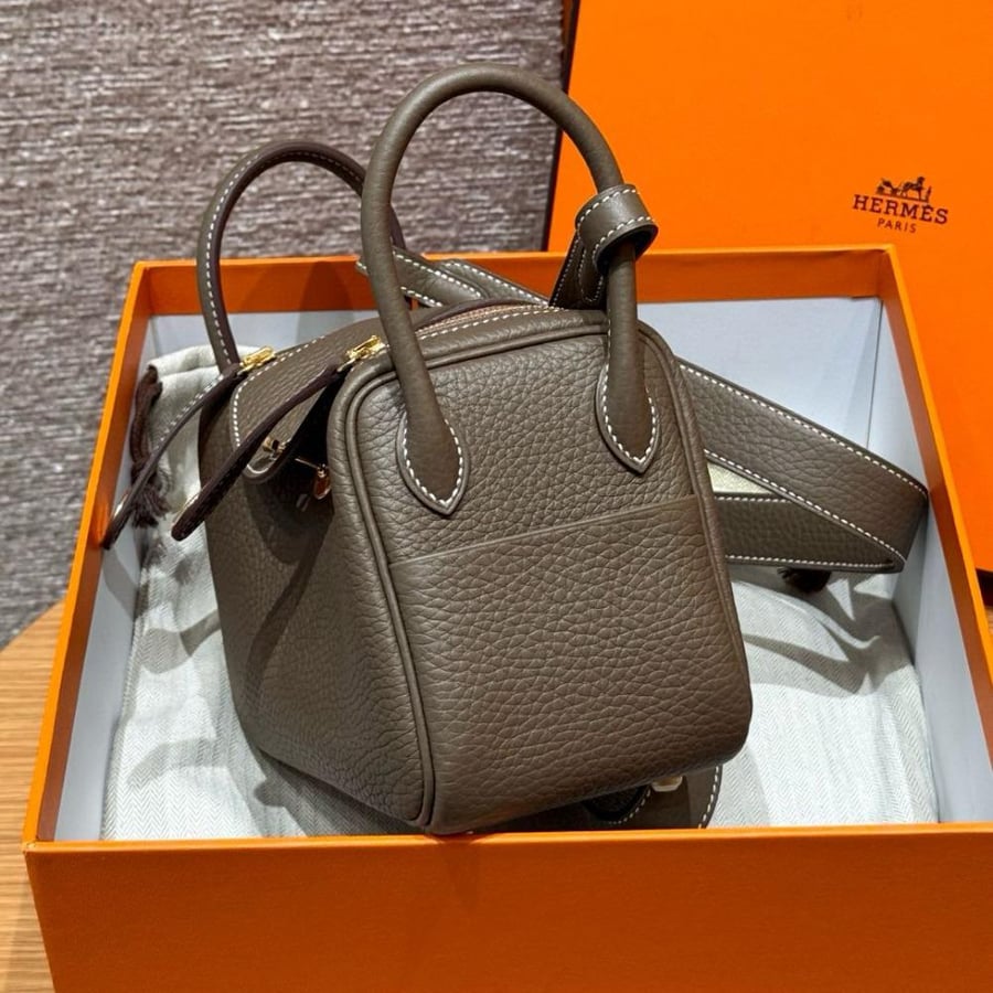ارميز ليندي Lindy mini مقاس 19cm لون الهاردوير ذهبي