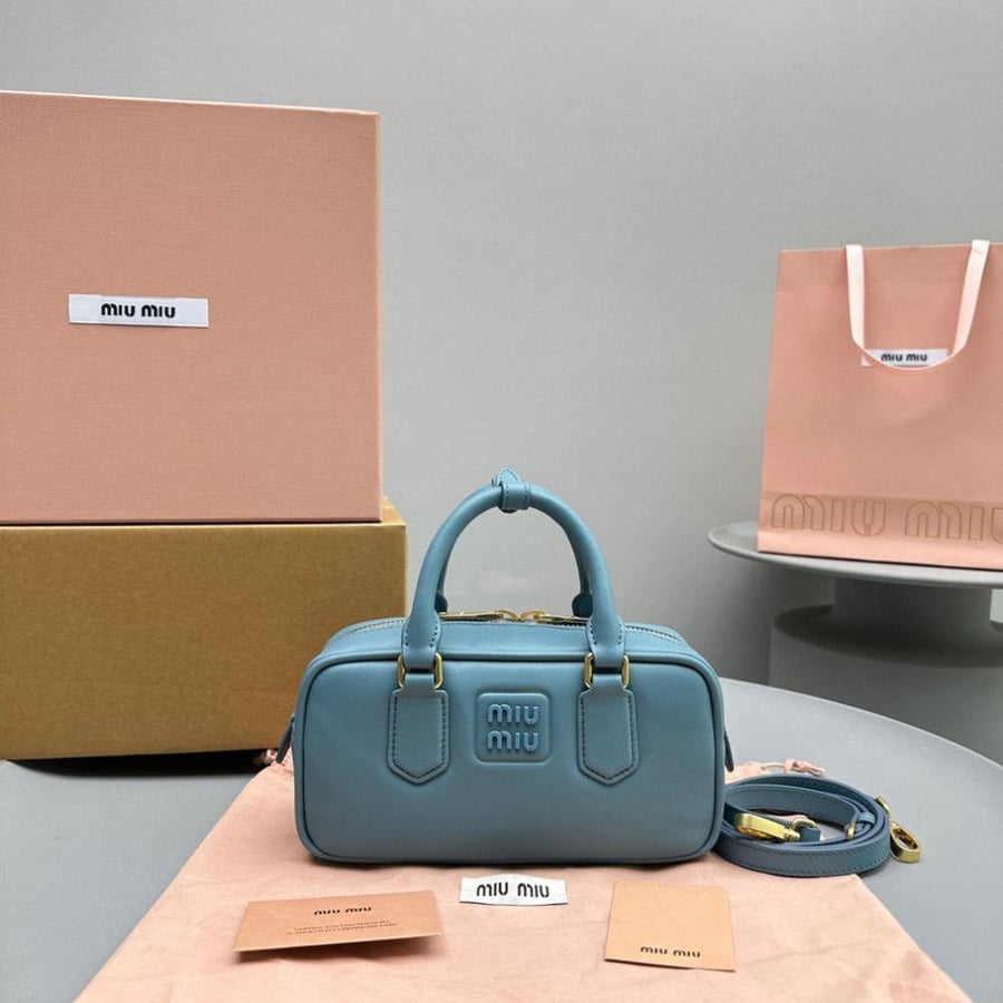 Miu Miu Arcadie leather regular bag