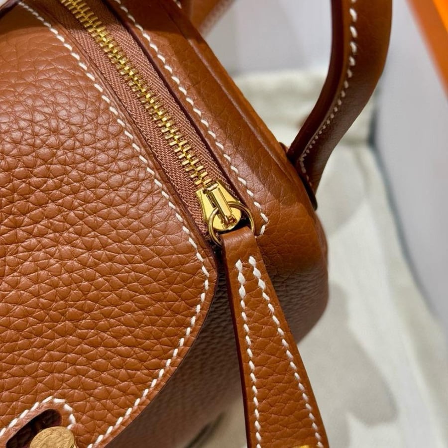 ارميز ليندي Lindy mini مقاس 19cm لون الهاردوير ذهبي