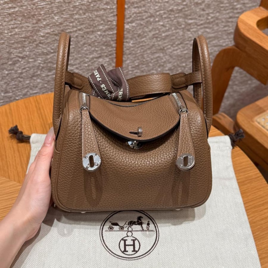ارميز ليندي Lindy mini مقاس 19cm لون الهاردوير (فضي)