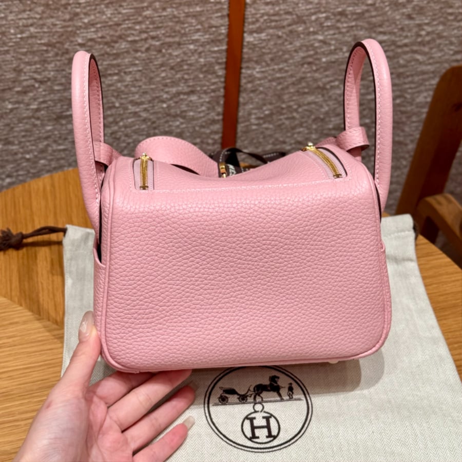 ارميز ليندي Lindy mini مقاس 19cm لون الهاردوير ذهبي