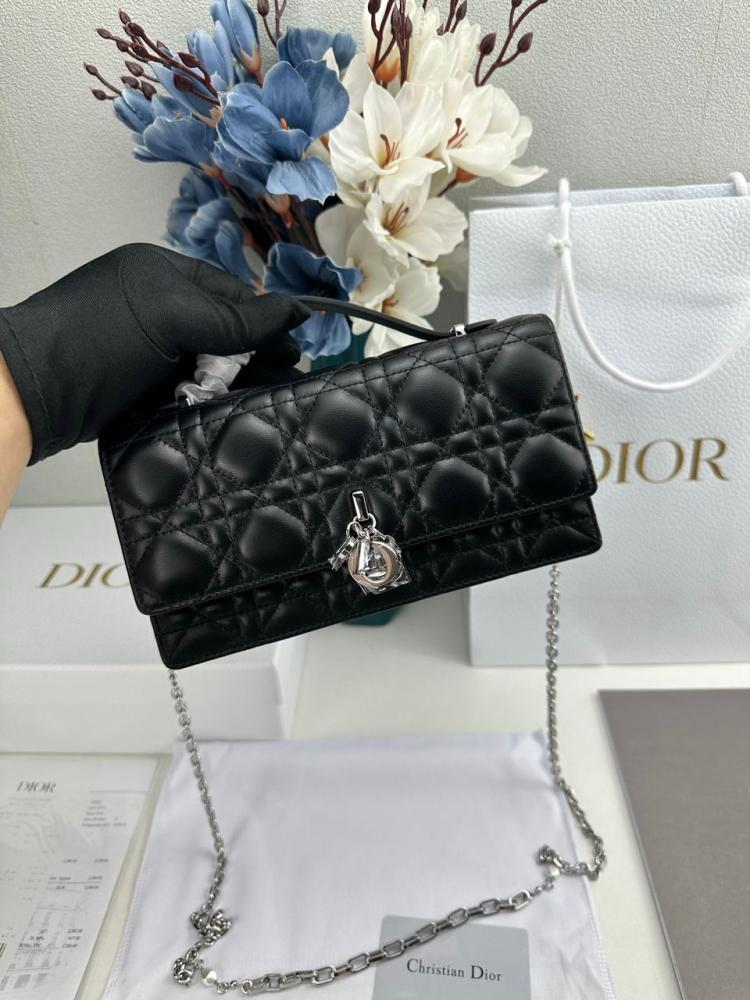 My Dior Mini Bag ميني هاردوير فضي