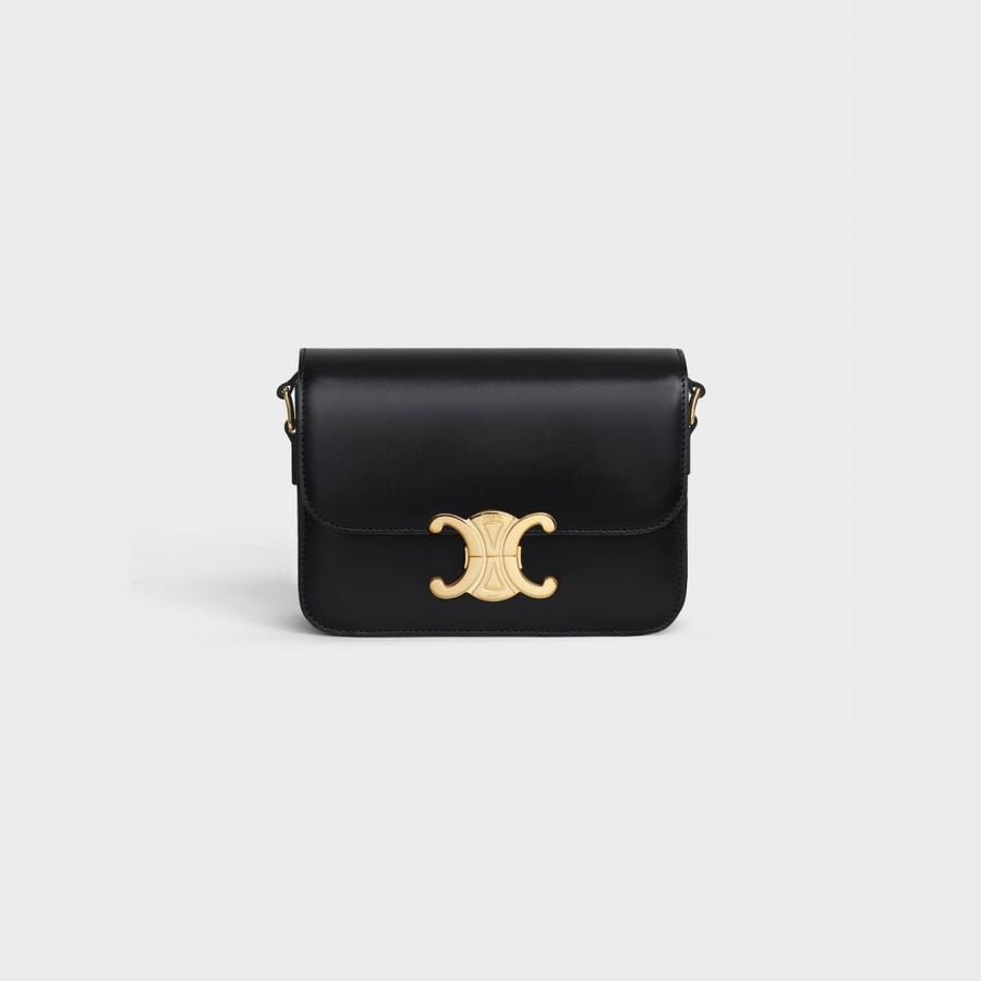سيلين TEEN TRIOMPHE BAG IN SHINY CALFSKIN