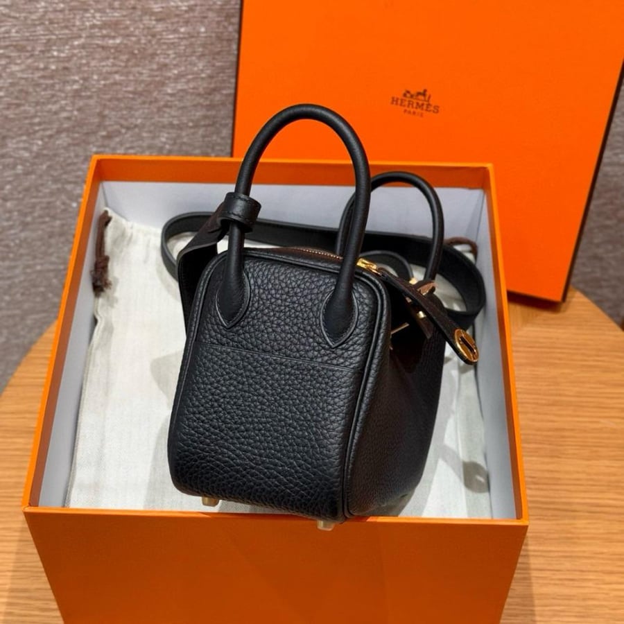 ارميز ليندي Lindy mini مقاس 19cm لون الهاردوير ذهبي