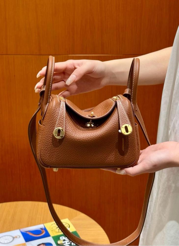 ارميز ليندي Lindy mini مقاس 19cm لون الهاردوير ذهبي