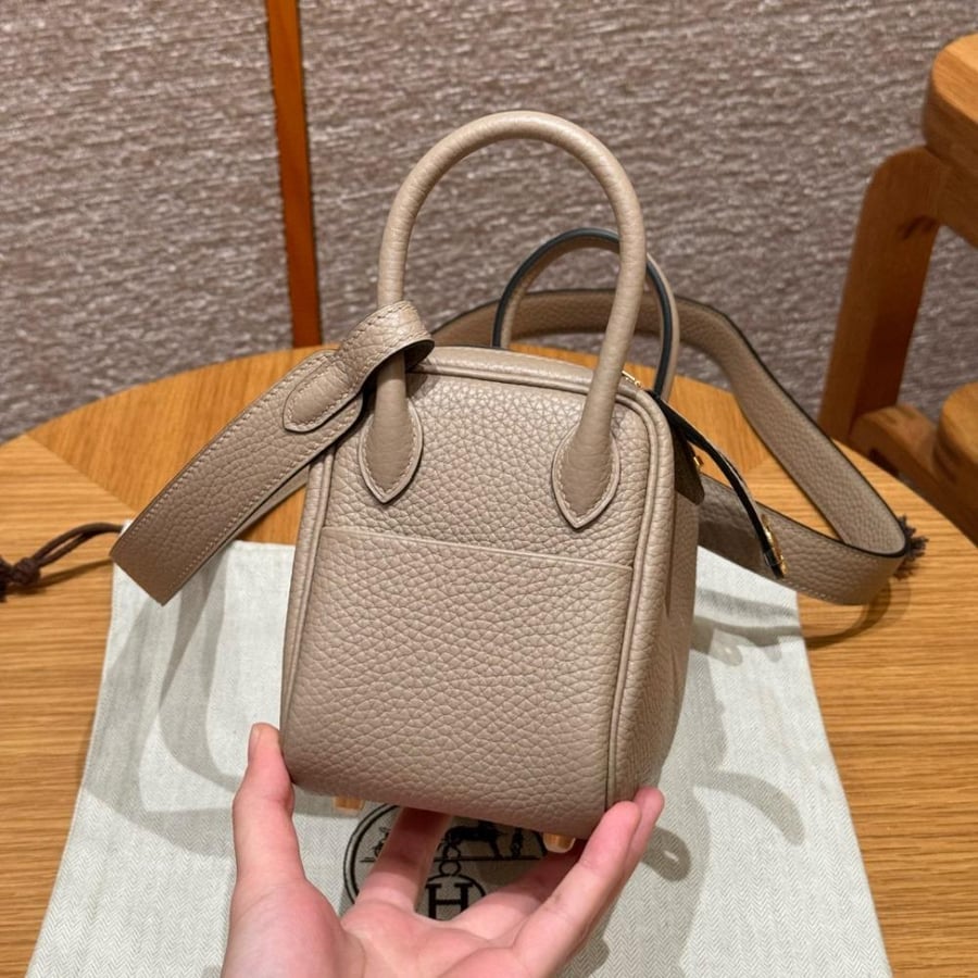 ارميز ليندي Lindy mini مقاس 19cm لون الهاردوير ذهبي