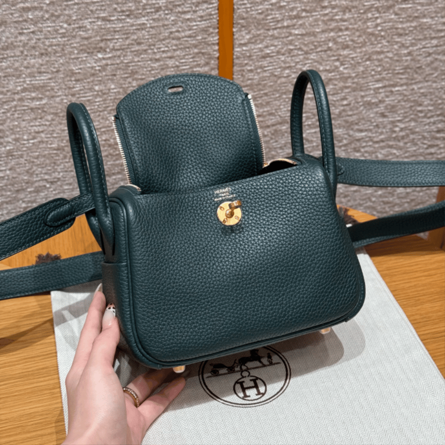 ارميز ليندي Lindy mini مقاس 19cm لون الهاردوير ذهبي