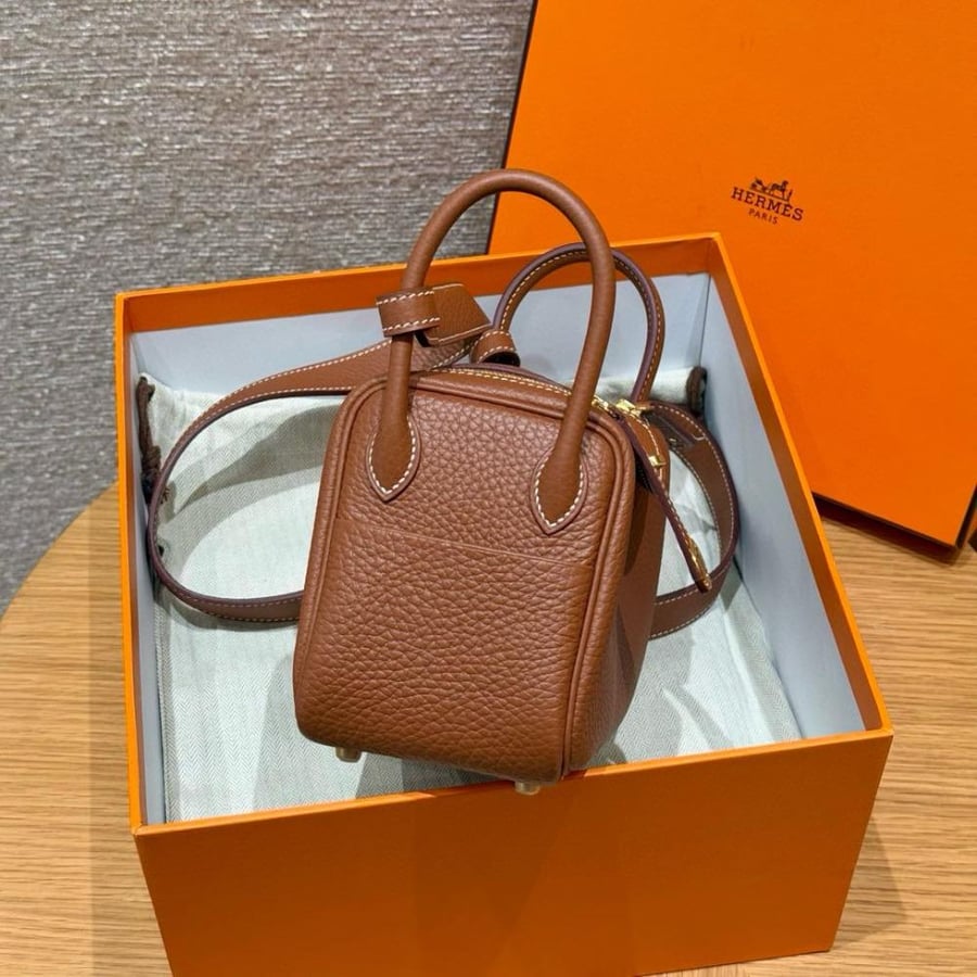 ارميز ليندي Lindy mini مقاس 19cm لون الهاردوير ذهبي
