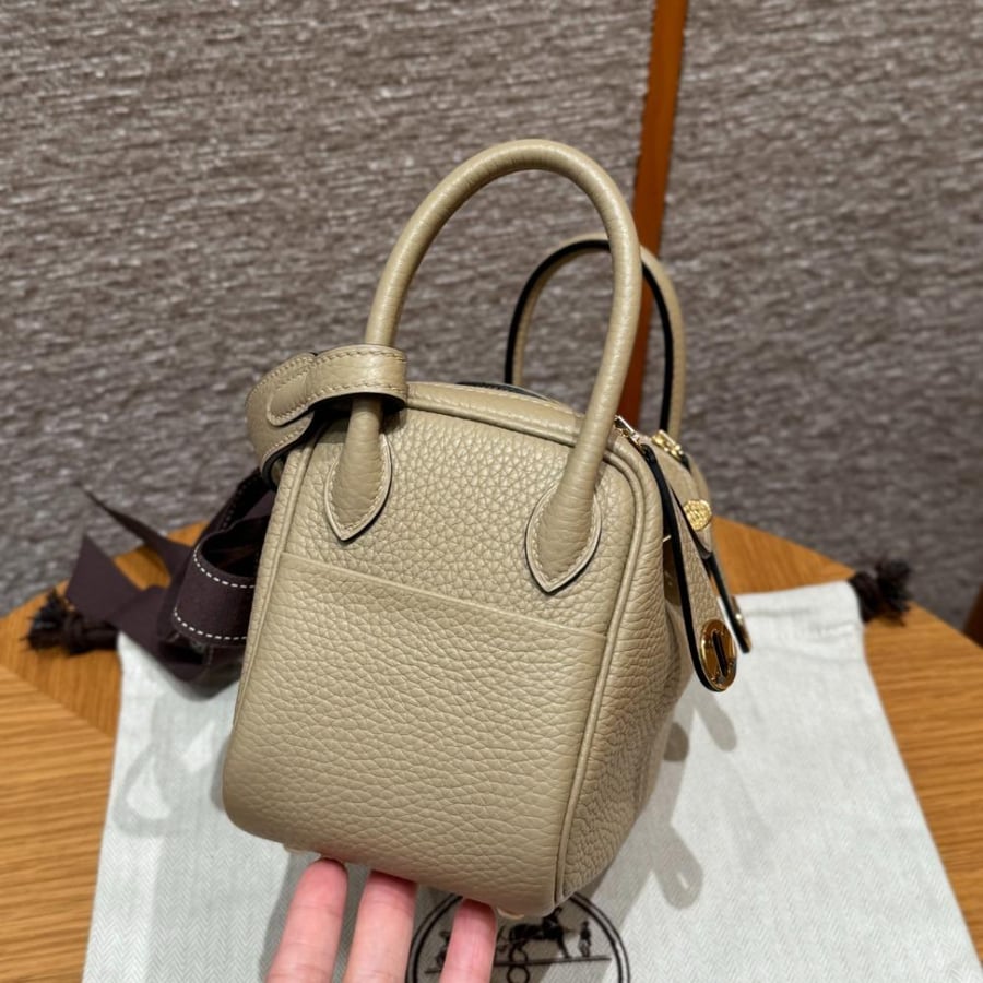 ارميز ليندي Lindy mini مقاس 19cm لون الهاردوير ذهبي