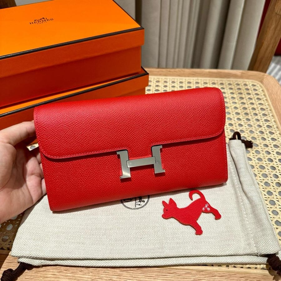 ايرميز Constance To Go wallet (هاردوير فضي)