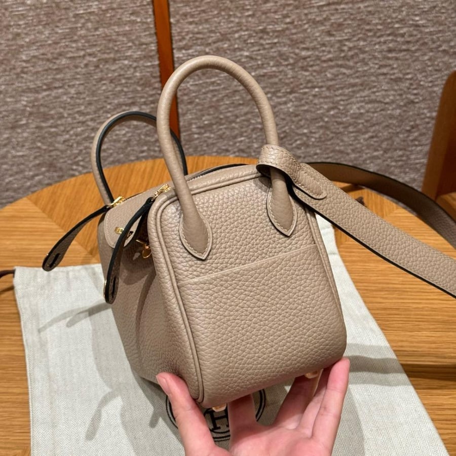 ارميز ليندي Lindy mini مقاس 19cm لون الهاردوير ذهبي
