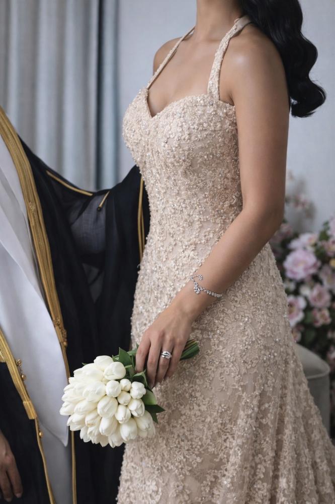 فستان سهره فخم رند