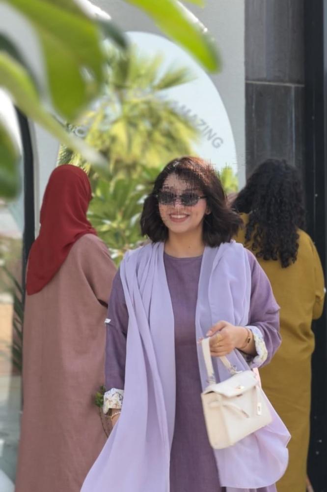 blueberry abaya