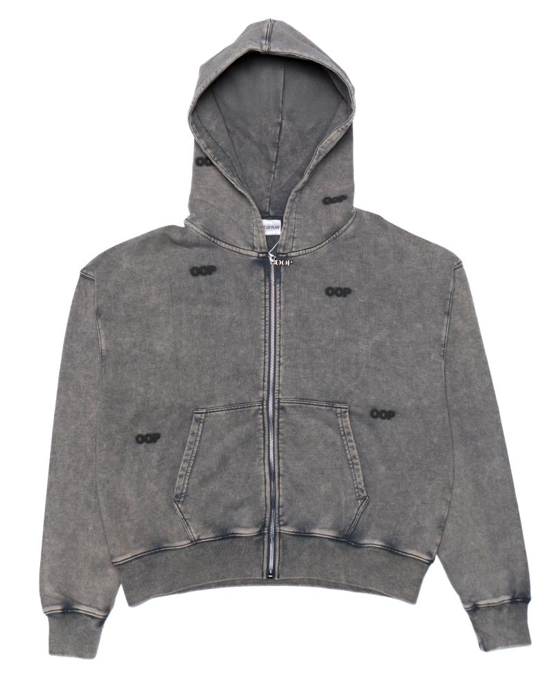 OOP WASHED GRAY JACKET