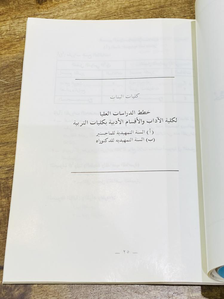 دليل الدراسات العليا بكليات البنات والمعهد العالي عام ١٤٠٨هـ ١٩٨٧م